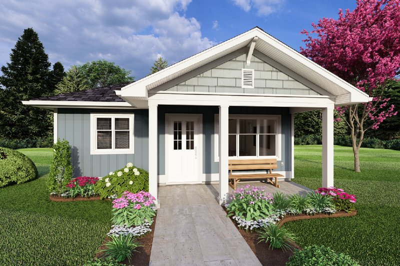 Home Plan - Cottage Exterior - Front Elevation Plan #126-260