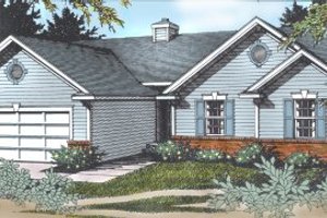 Traditional Exterior - Front Elevation Plan #97-110