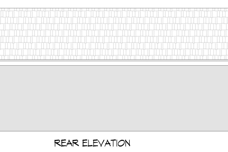 Dream House Plan - Exterior - Rear Elevation for Traditional House Plan #932-681, 0 bath