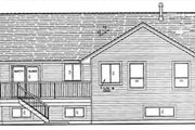 Bungalow Style House Plan - 3 Beds 3 Baths 1351 Sq/Ft Plan #18-9539 