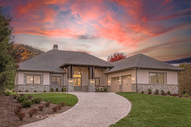 House Design - Exterior - Front Elevation 4 for Craftsman House Plan #938-148 - 4 bed, 4.5 bath