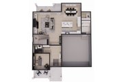 Craftsman Style House Plan - 3 Beds 2.5 Baths 2518 Sq/Ft Plan #51-1356 