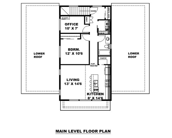 Home Plan - Craftsman Floor Plan - Upper Floor Plan #117-982