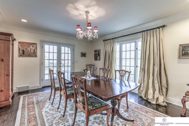 Dream House Plan - Interior - Dining Room 1 for European House Plan #137-226 - 4 bed, 3 bath