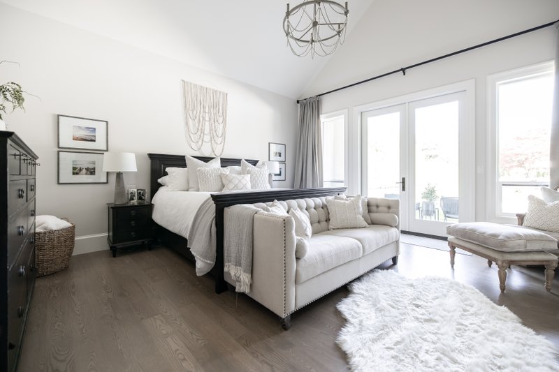 House Blueprint - Interior - Master Bedroom for European House Plan #1114-19 - 6 bed, 4.5 bath