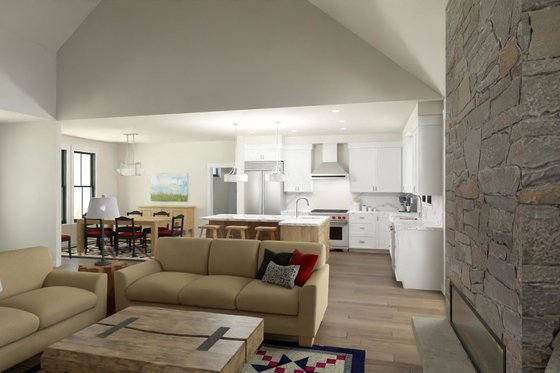 Interior - Other for Farmhouse House Plan #1099-1 - 4 bed, 3.5 bath