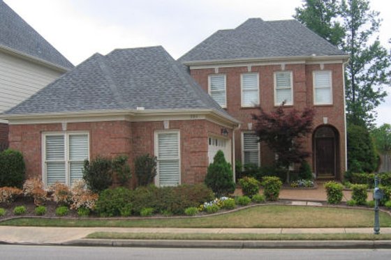 Exterior - Front Elevation for European House Plan #81-13901 - 3 bed, 2.5 bath