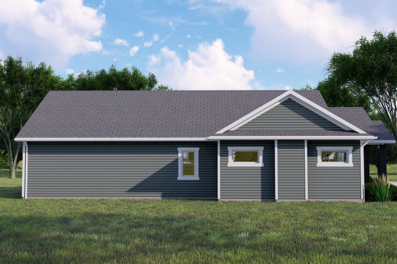 Dream House Plan - Exterior - Other Elevation 1 for Craftsman House Plan #1064-142 - 2 bed, 2.5 bath