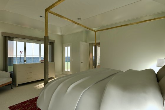 Exterior - Front Elevation 3 for Ranch House Plan #489-12 - 3 bed, 2 bath