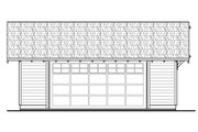 Traditional Style House Plan - 0 Beds 0 Baths 676 Sq/Ft Plan #124-1445 