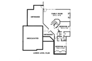 European Style House Plan - 4 Beds 3 Baths 3102 Sq/Ft Plan #67-161 