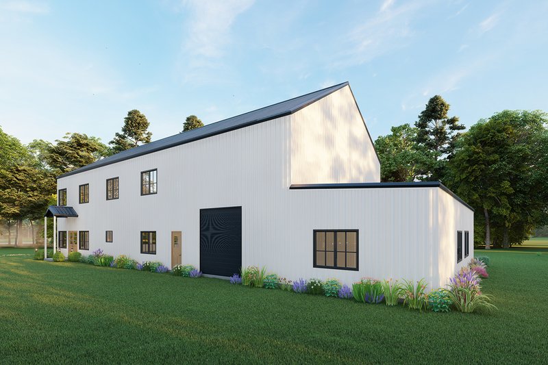 House Design - Exterior - Other Elevation 7 for Barndominium House Plan #1107-28 - 5 bed, 4 bath