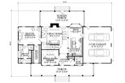 Southern Style House Plan - 4 Beds 3.5 Baths 2393 Sq/Ft Plan #137-277 