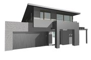 Modern Style House Plan - 4 Beds 2.5 Baths 4662 Sq/Ft Plan #496-16 