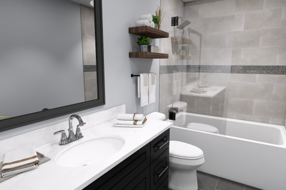 Interior - Bathroom for Craftsman House Plan #51-1362 - 4 bed, 3.5 bath