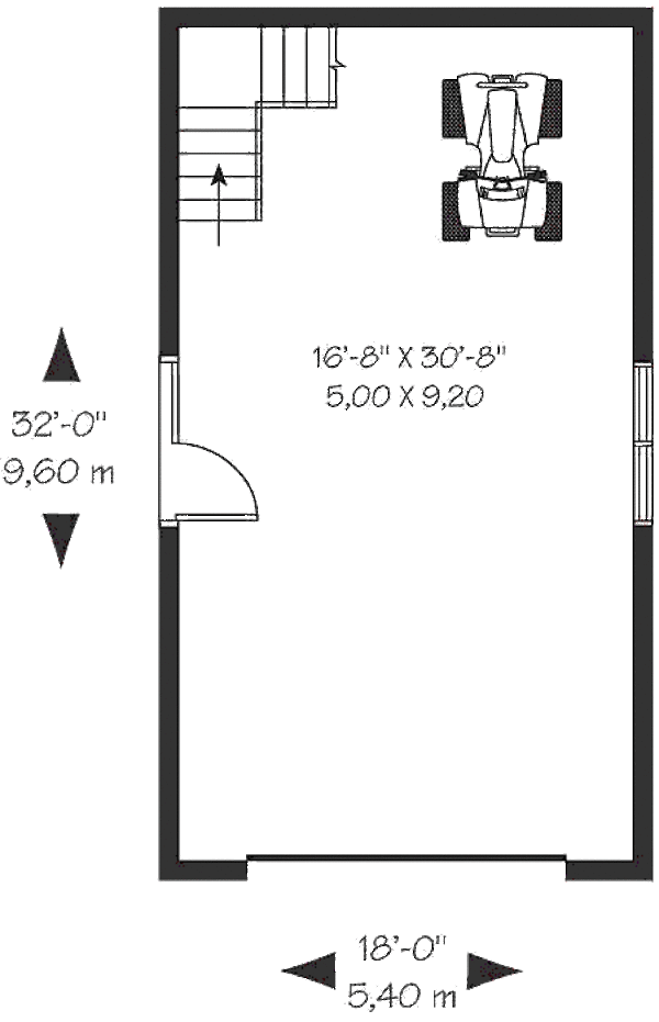 House Design - Colonial Floor Plan - Main Floor Plan #23-435