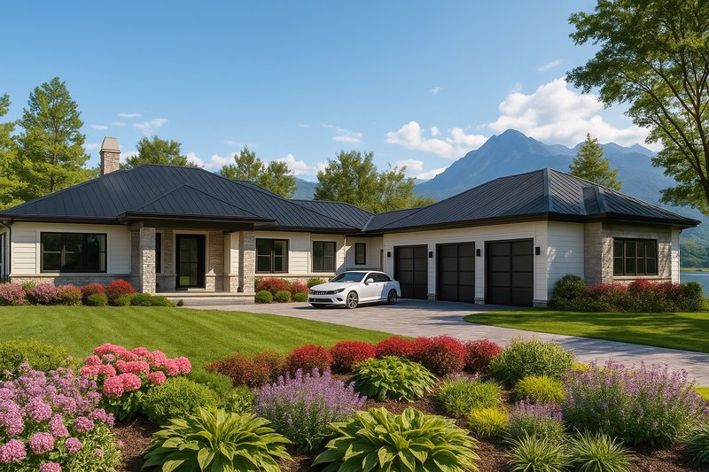 Dream House Plan - Ranch Exterior - Front Elevation Plan #928-382