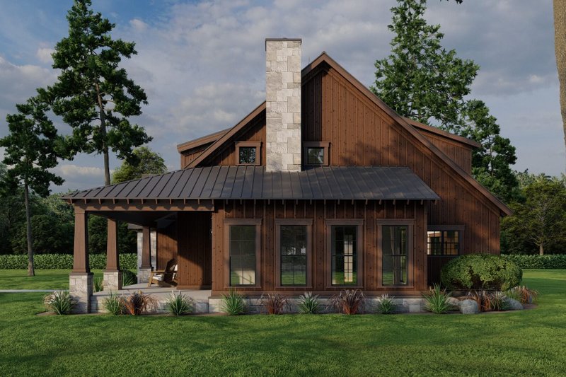 House Blueprint - Exterior - Other Elevation for Country House Plan #923-349 - 3 bed, 2.5 bath