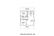Farmhouse Style House Plan - 2 Beds 1 Baths 1224 Sq/Ft Plan #1117-15 Floor 