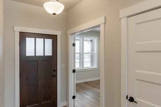 Interior - Entry for Farmhouse House Plan #1070-53 - 3 bed, 2.5 bath