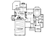 European Style House Plan - 4 Beds 3 Baths 3527 Sq/Ft Plan #119-308 
