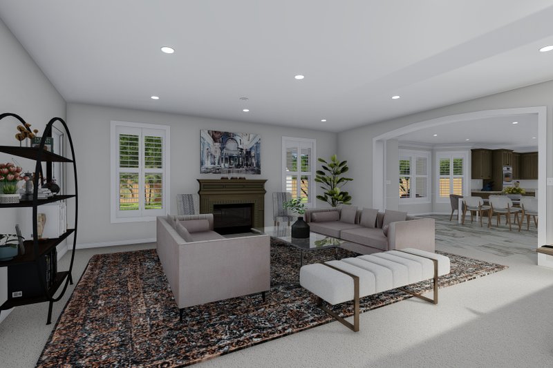Home Plan - Interior - Family Room 1 for Mediterranean House Plan #1060-29 - 5 bed, 3.5 bath