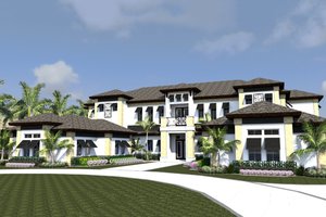 Contemporary Exterior - Front Elevation Plan #548-26