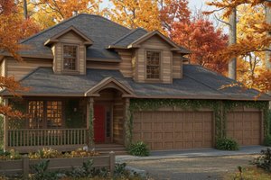 Traditional Exterior - Front Elevation Plan #100-226