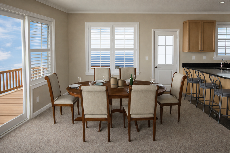 House Design - Interior - Dining Room for Cabin House Plan #1060-451 - 4 bed, 3 bath