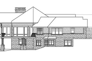 Exterior - Other Elevation for Craftsman House Plan #124-848 - 4 bed, 3.5 bath