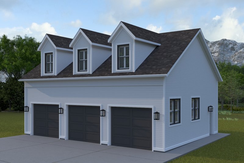 Architectural House Design - Farmhouse Exterior - Front Elevation Plan #1060-392