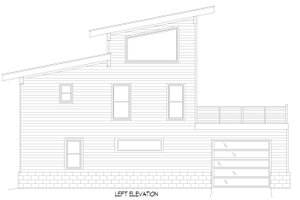 Exterior - Other Elevation for Contemporary House Plan #932-1189 - 2 bed, 2.5 bath