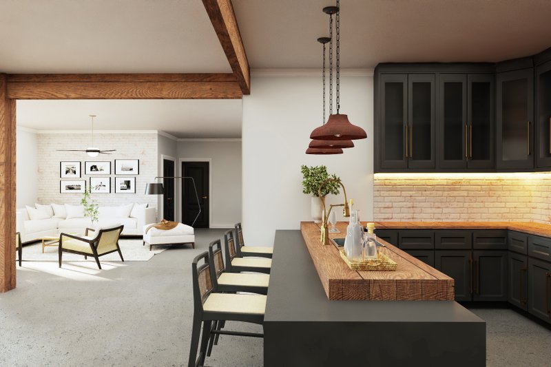 House Blueprint - Interior - Other 6 for Contemporary House Plan #1064-367 - 4 bed, 4.5 bath
