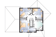 Traditional Style House Plan - 3 Beds 2 Baths 1662 Sq/Ft Plan #23-674 