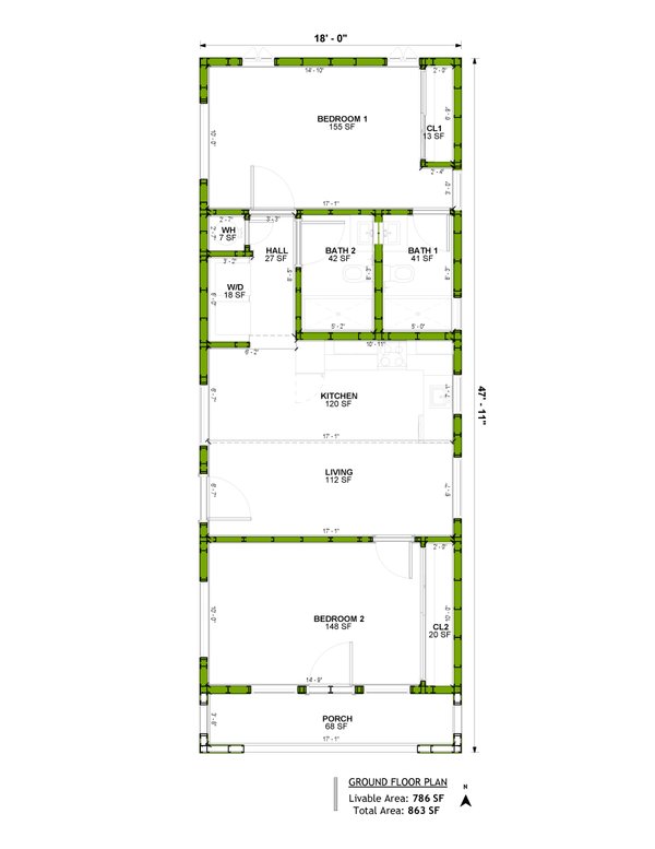 Mediterranean Floor Plan - Main Floor Plan #1106-77