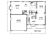 Farmhouse Style House Plan - 3 Beds 2.5 Baths 2180 Sq/Ft Plan #316-108 