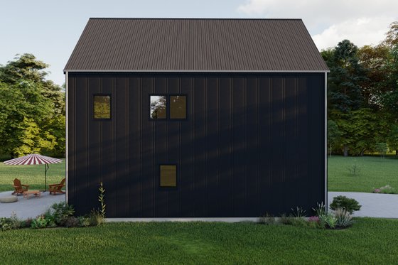 Exterior - Other Elevation 5 for Barndominium House Plan #1092-4 - 2 bed, 2.5 bath