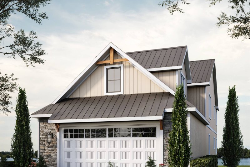Architectural House Design - Exterior - Front Elevation for Cottage House Plan #1064-305 - 6 bed, 3.5 bath