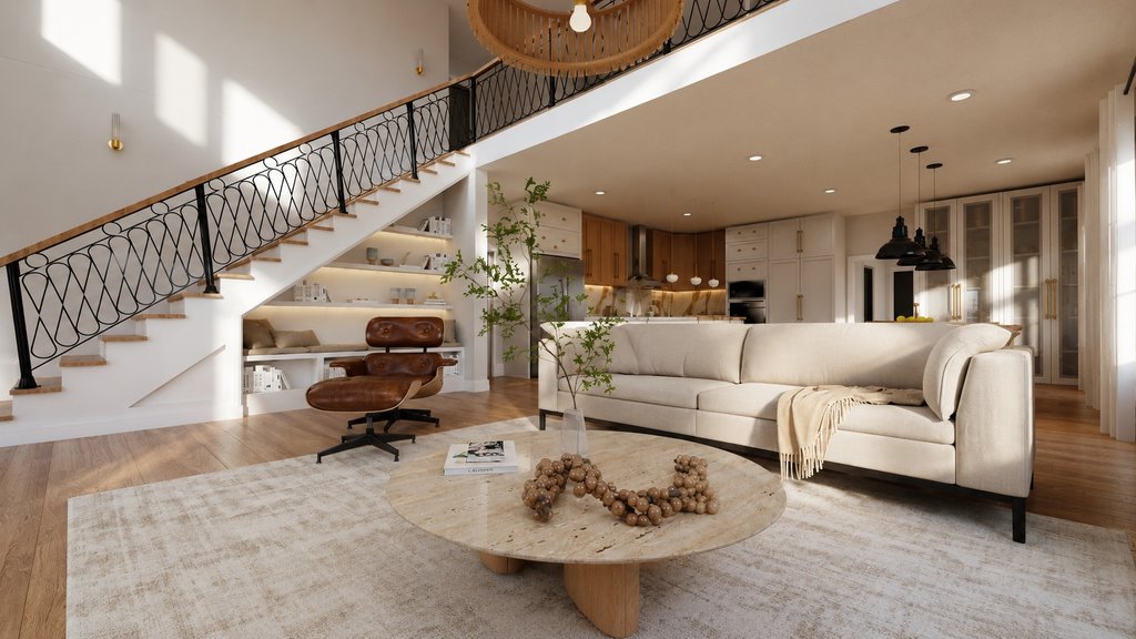 Interior - Family Room 2 for Barndominium House Plan #1064-313 - 5 bed, 3 bath