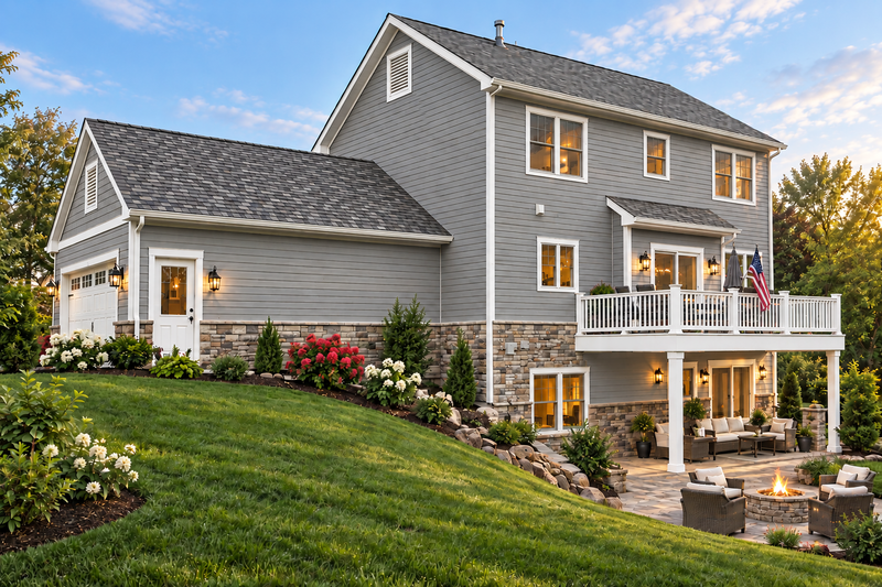 Home Plan - Exterior - Rear Elevation 2 for Country House Plan #928-163 - 3 bed, 2.5 bath