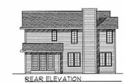 Traditional Style House Plan - 3 Beds 2.5 Baths 1786 Sq/Ft Plan #70-200 