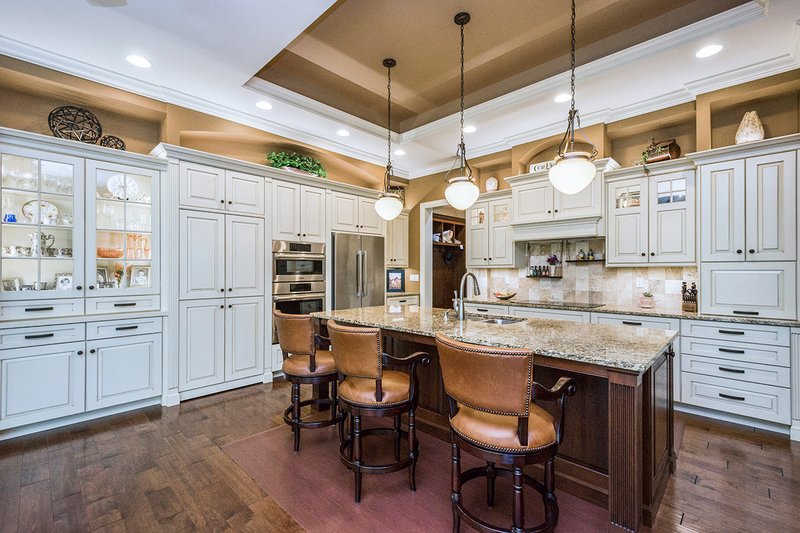 House Blueprint - Interior - Kitchen 1 for Ranch House Plan #70-1502 - 5 bed, 3.5 bath
