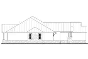 Exterior - Other Elevation for Ranch House Plan #430-242 - 3 bed, 3.5 bath