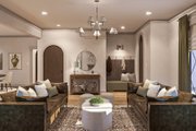Tudor Style House Plan - 3 Beds 2.5 Baths 1985 Sq/Ft Plan #455-368 