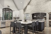 Tudor Style House Plan - 4 Beds 3.5 Baths 3240 Sq/Ft Plan #455-559 