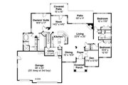 Craftsman Style House Plan - 3 Beds 2.5 Baths 3112 Sq/Ft Plan #124-758 