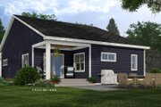 Bungalow Style House Plan - 3 Beds 2 Baths 1319 Sq/Ft Plan #51-1333 