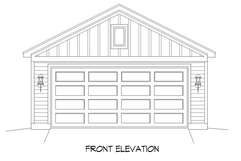 Dream House Plan - Exterior - Front Elevation 3 for Country House Plan #932-1436, 0 bath