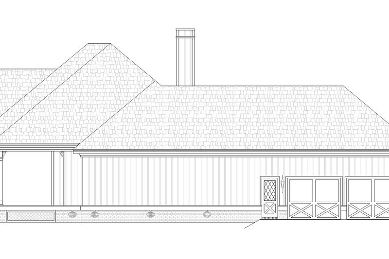 Home Plan - Exterior - Other Elevation 1 for Farmhouse House Plan #45-630 - 3 bed, 2.5 bath