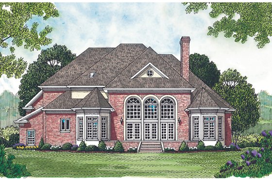 Photo 1 for Traditional House Plan #453-38 - 4 bed, 3.5 bath